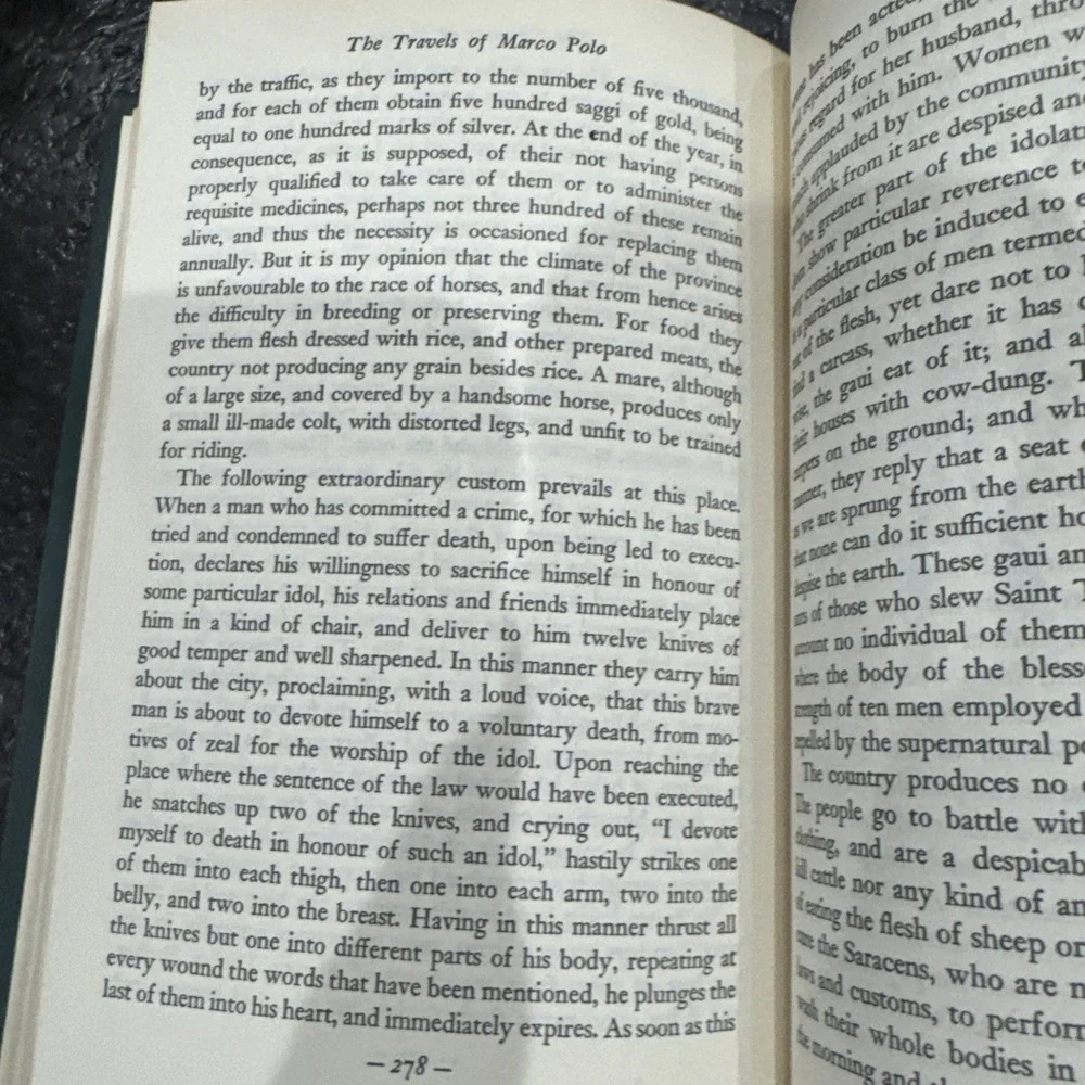 The Travels of Marco Polo The Venetian William Marsden Hardcover 1948